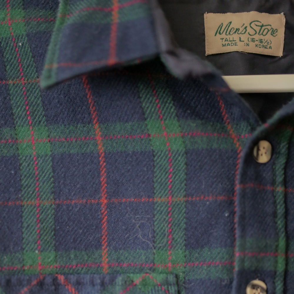 Vintage thick Flannel